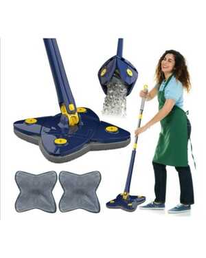 Квадратная швабра с продвинутым отжимом