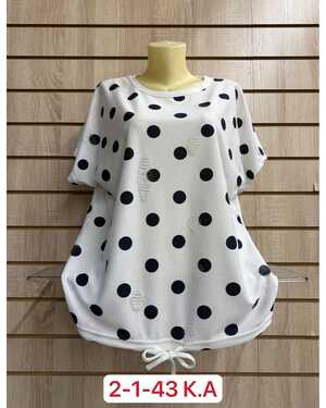 ЖЕНСКАЯ ФУТБОЛКА Состав 95% COTTON , 5% POLYESTER Размер 50до54 (ЕДИНЫЙ)