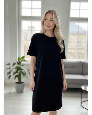 ЖЕНСКОЕ ПЛАТЬЕ Состав 95% COTTON , 5% POLYESTER Размер 50до54 (ЕДИНЫЙ)