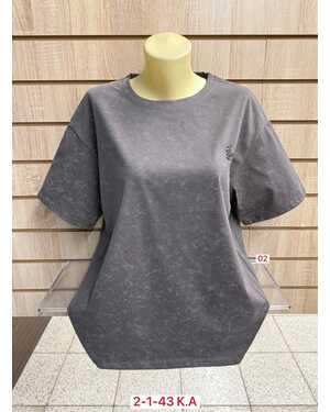 ЖЕНСКАЯ ФУТБОЛКА Состав 95% COTTON, 5% SPANDEX Размер 50до54 (ЕДИНЫЙ)