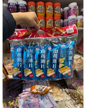 Китайский чипсы Yam Chip Упаковка 10шт 33г