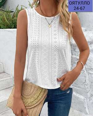 ЖЕНСКАЯ БЛУЗКА ТКАНЬ Х/Б