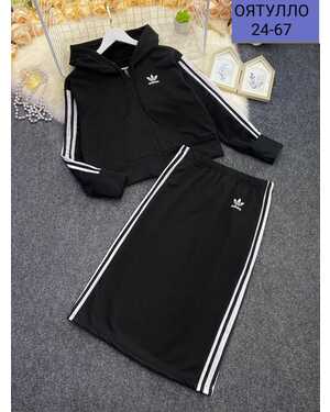 ЖЕНСКИЙ КОСТЮМ ДВОЙКА ТКАНЬ ДВУНИТКА