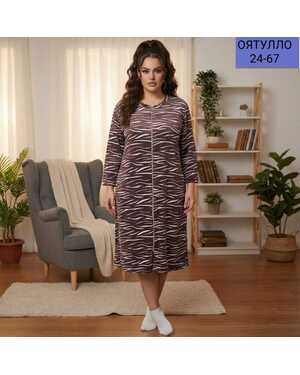 ЖЕНСКИЙ ХАЛАТ ТКАНЬ ТУРЕЦКИЙ БАМБУК