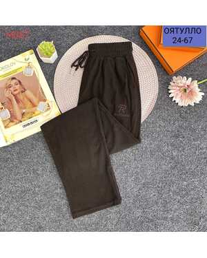 ЖЕНСКИЕ БРЮКИ ТКАНЬ МИКРО ВЕЛЬВЕТ ДЛИНА 108-110СМ