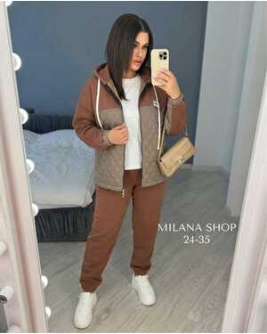 Женский костюм Ткань: флис и синтепон