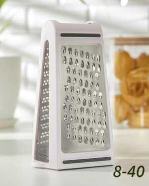 Тёрка двухсторонняя с контейнером.