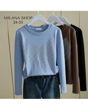 ЖЕНСКАЯ фабричные кашемировые кофточки с кристальными стразами