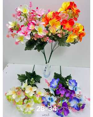 Искусственные цветы Размер 44 см 6. голова В Упаковка 40 шт