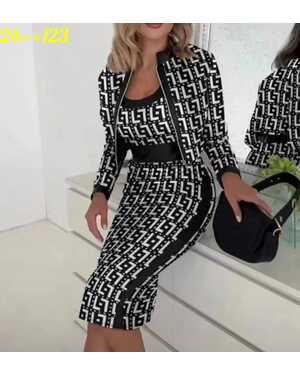 ЖЕНСКОЕ ПЛАТЬЕ С КАРДИГАНОМ ТКАНЬ ТРИКОТАЖ