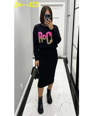 женская двойка Размер: единый 44–50. Ткань: кашемир