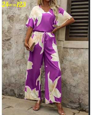 Женский Костюм двойка Ткань Лайт с сублимация