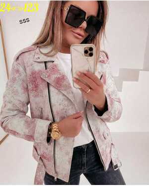 Женская Куртка кожа Фабричный Китай Цвета без выбора