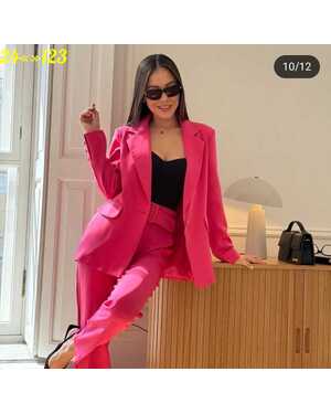 Женский костюм ткань барби