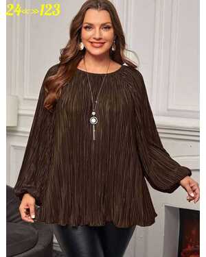 Женская блузка Ткань мягкий гофра