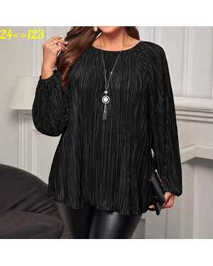 Женская блузка Ткань мягкий гофра