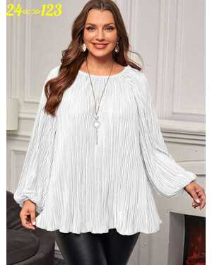 Женская блузка Ткань мягкий гофра