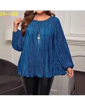 Женская блузка Ткань мягкий гофра