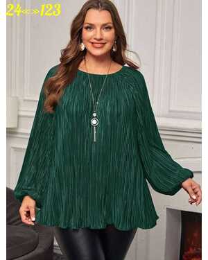 Женская блузка Ткань мягкий гофра