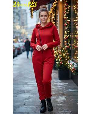 Женский Комбинезон ткань флис