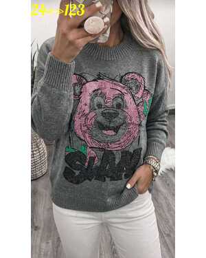 Женский свитер Размер 44 /50 оверсайз Фабричный Китай.