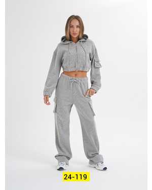 Костюм двойка, трикотаж Размеры ЕДИНЫЙ (42-48) Китай фабрика