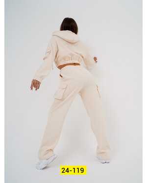 Костюм двойка, трикотаж Размеры ЕДИНЫЙ (42-48) Китай фабрика