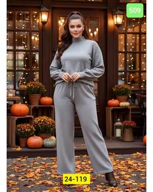 Женский Костюм двойка, вязка Размеры ЕДИНЫЙ (46-52)