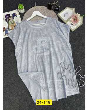 Женская блузка ткань лен