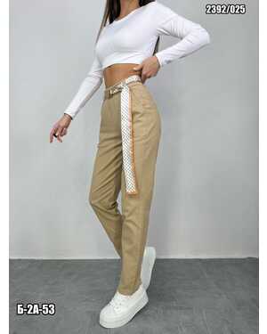 Женский брюки в размер ткань хлопок