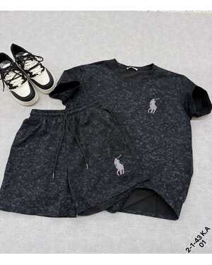 Женский Костюм Двойка Состав 95% COTTON, 5% SPANDEX Раз: 50-54 (ЕДИНЫЙ)