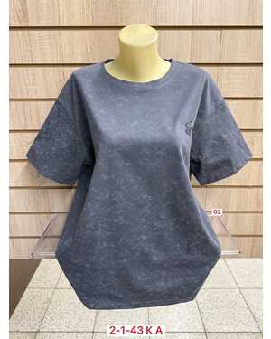 Женская Футболка, хлопок Варeнка Состав 95% COTTON, 5% SPANDEX Раз: 50-54 (ЕДИНЫЙ)