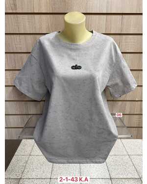 Женская Футболка, хлопок Варeнка Состав 95% COTTON, 5% SPANDEX Раз: 50-54 (ЕДИНЫЙ)