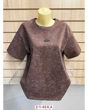 Женская Футболка, хлопок Варeнка Состав 95% COTTON, 5% SPANDEX Раз: 50-54 (ЕДИНЫЙ)