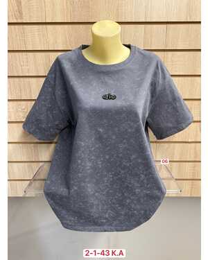 Женская Футболка, хлопок Варeнка Состав 95% COTTON, 5% SPANDEX Раз: 50-54 (ЕДИНЫЙ)