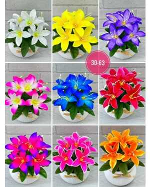 Искусственные цветы Размер 1 букет: 5 голов, 23 см Упаковка 50 шт