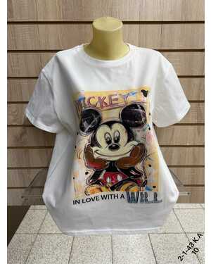 Женская Футболка, хлопок Варeнка Состав 95% COTTON, 5% SPANDEX Раз: 52-56 (ЕДИНЫЙ)