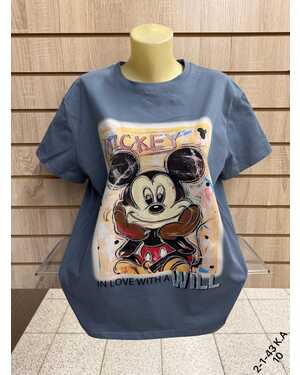 Женская Футболка, хлопок Варeнка Состав 95% COTTON, 5% SPANDEX Раз: 52-56 (ЕДИНЫЙ)