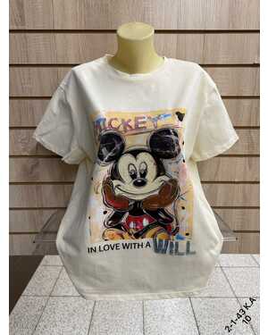 Женская Футболка, хлопок Варeнка Состав 95% COTTON, 5% SPANDEX Раз: 52-56 (ЕДИНЫЙ)