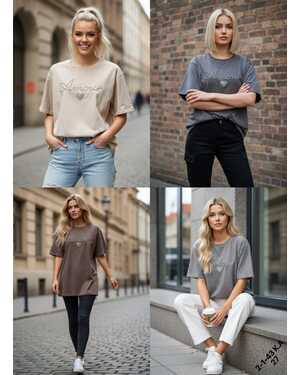 Женская Футболка, хлопок Варeнка Состав 95% COTTON, 5% SPANDEX Раз: 50-54 (ЕДИНЫЙ)