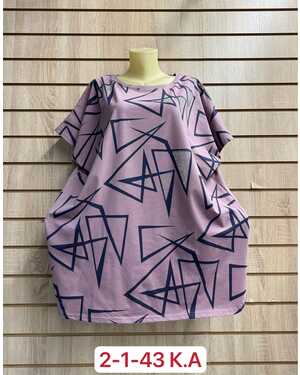 Женская футболка ткань хлопок Размер 64-68 (ЕДИНЫЙ)