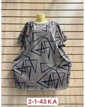 Женская футболка ткань хлопок Размер 64-68 (ЕДИНЫЙ)