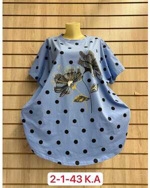 Женская футболка ткань хлопок Размер 64-68 (ЕДИНЫЙ)