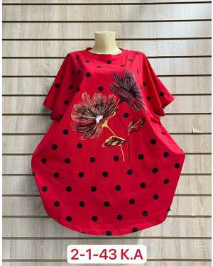 Женская футболка ткань хлопок Размер 64-68 (ЕДИНЫЙ)