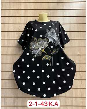 Женская футболка ткань хлопок Размер 64-68 (ЕДИНЫЙ)