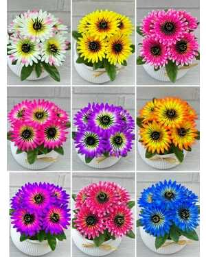 Искусственные цветы Размер 1 букет: 5 голов, 20 см Упаковка 50 шт