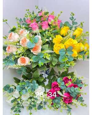 Искусственные цветы Размер 50см 12 головы упаковка 10 шт