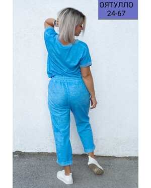 ЖЕНСКИЙ КОСТЮМ ТКАНЬ САНТА БАРБАРА