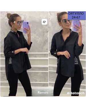 ЖЕНСКАЯ РУБАШКА ТКАНЬ ЛАЙТ