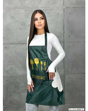 Фартук для кухни, маслостойкая спецодежда, водостойкая поварская одежда БЕЗ ВЫБОРА ЦВЕТА